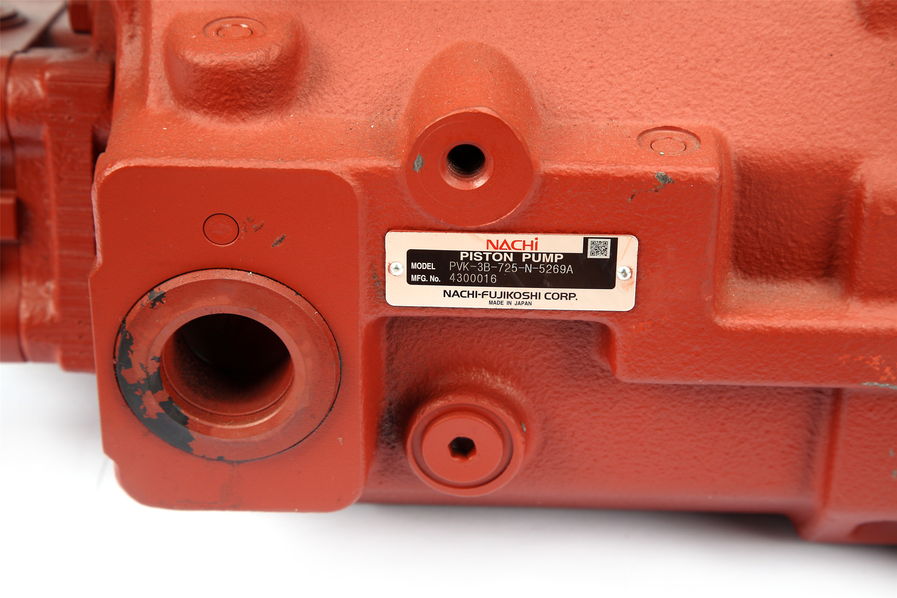 NACHI Excavator Hydraulic Pump PVK3B725N5269A Hydro Piston Pump