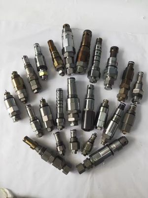 Hydraulic Construction Equipment Parts , Excavator Main Relief Valve